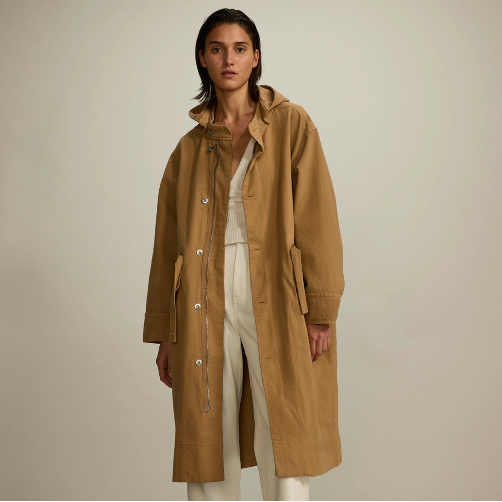 Everlane Canvas Organic Cotton Parka Size Small